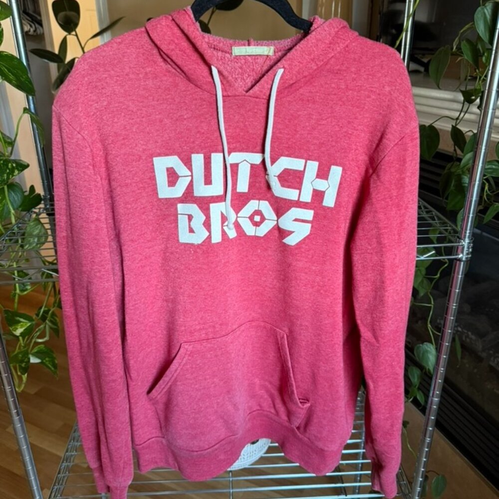 Retro Red Dutch Bros Hoodie